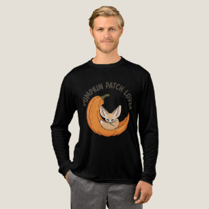 Pumpkin Patch Lover – Cute Fox Autumn Design Tri-Blend Shirt