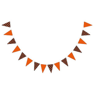 Pumpkin Patch Party Banner (Brown & Orange)