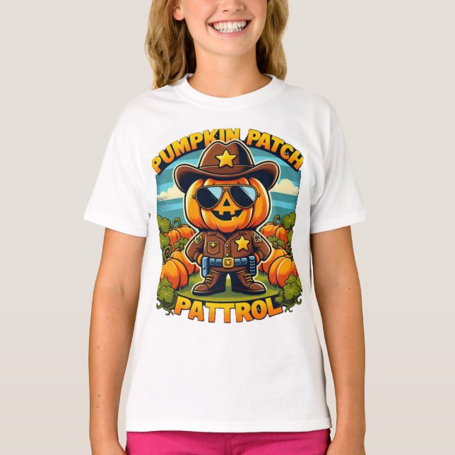 Pumpkin Patch Patrol T-Shirt (Front)