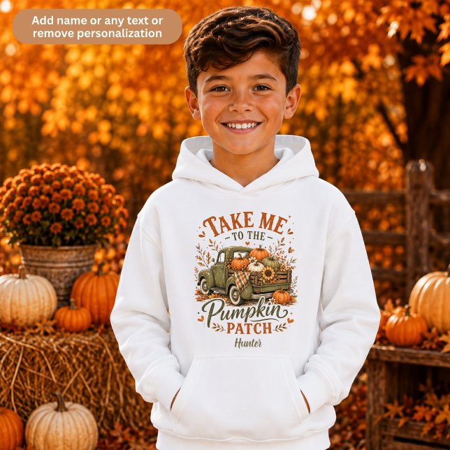 Pumpkin Patch Personalised Family Kids Unisex (Creator Uploaded)