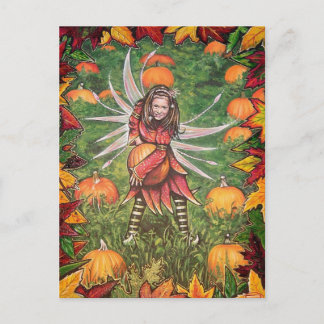 Pumpkin Patch Postcard