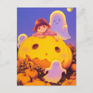 Pumpkin Patch Postcard