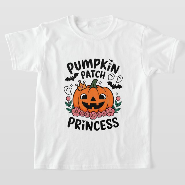 pumpkin patch princess T-Shirt (Laydown)