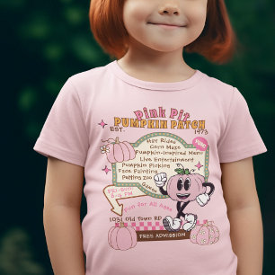 Pumpkin Patch Pumpkin Picking - Pink Pumpkin  T-Shirt