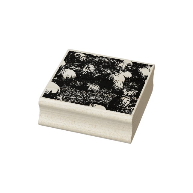 Pumpkin Patch Rubber Stamp (Stamp)