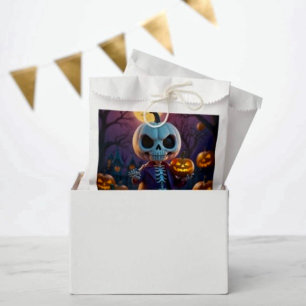 Pumpkin Patch Skeleton Companion Favour Bags
