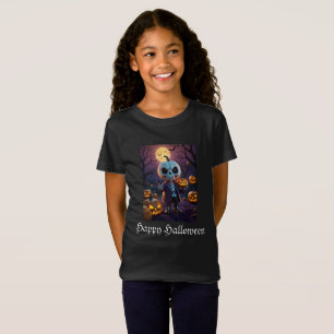 Pumpkin Patch Skeleton Companion T-Shirt