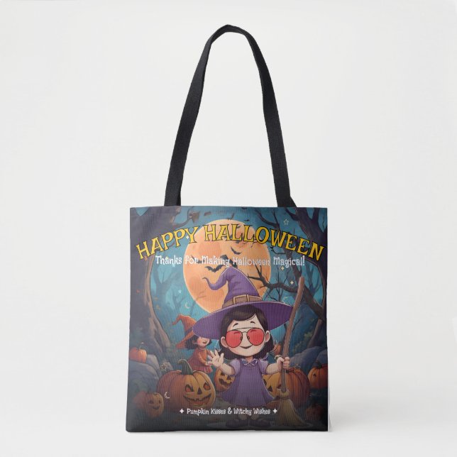 Pumpkin Patch Trick or Treat Halloween Tote (Front)
