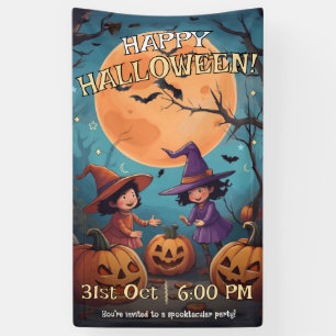 Pumpkin Patch Trick or Treat Party Banner