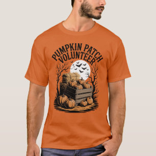 Pumpkin Patch Volunteer Halloween T-Shirt