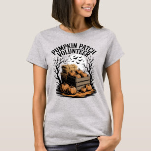 Pumpkin Patch Volunteer Halloween T-Shirt
