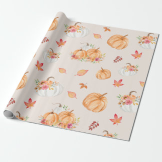 Pumpkin Patch Wrapping Paper