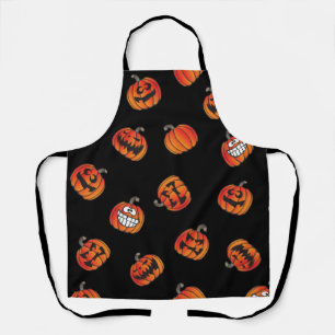 Pumpkin pattern apron