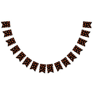 Pumpkin pattern bunting 