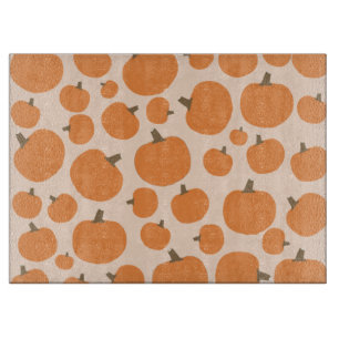 Pumpkin Pattern Cutting Board