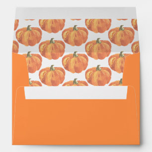 Pumpkin Pattern Envelope