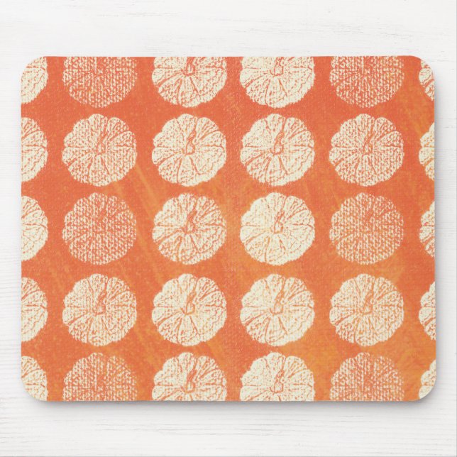Pumpkin Pattern Mousepad (Front)