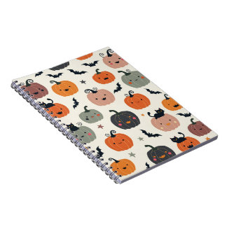 Pumpkin Pattern Notebook