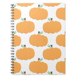 Pumpkin Pattern Notebook