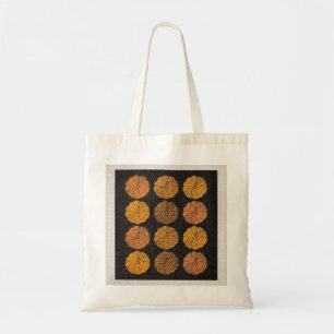 Pumpkin Pattern Orange Tote Bag