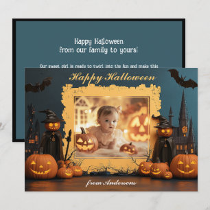Pumpkin Peek-a-BOO Card