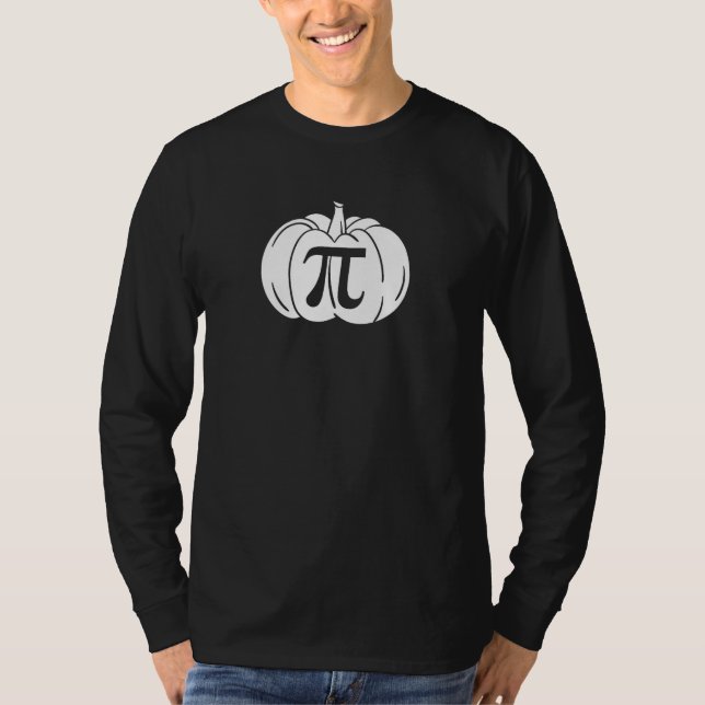 Pumpkin Pi Halloween T-Shirt (Front)