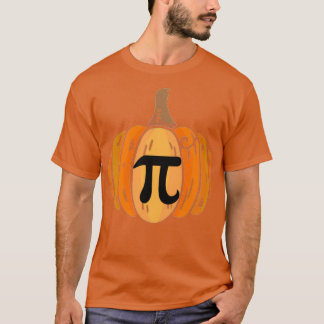 Pumpkin Pi Math Halloween Thanksgiving T-Shirt