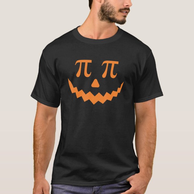 Pumpkin Pi Pie Halloween Costume  Math Teacher Stu T-Shirt (Front)