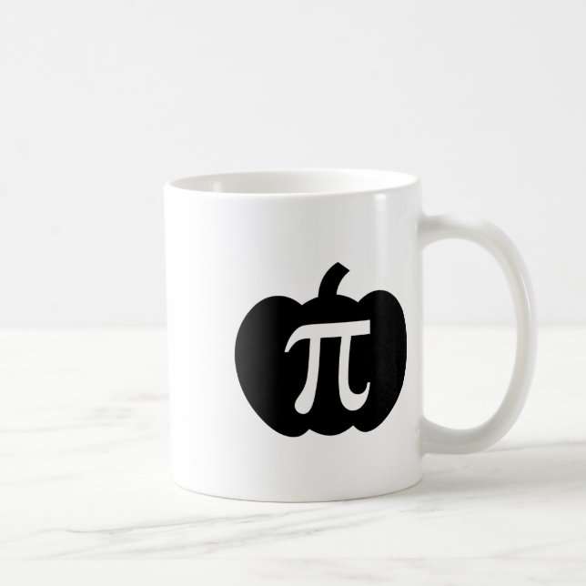 Pumpkin Pi Pie Math Teacher Halloween Funny Christ Coffee Mug (Right)