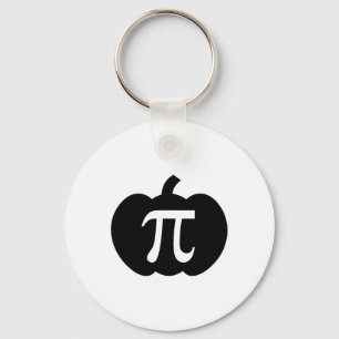 Pumpkin Pi Pie Math Teacher Halloween Funny Christ Key Ring
