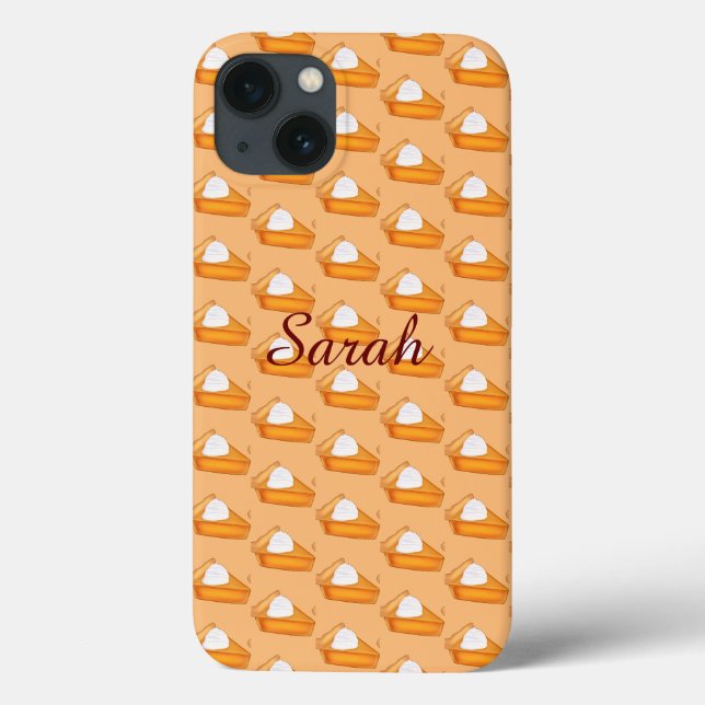Pumpkin Pie Case-Mate iPhone Case (Back)