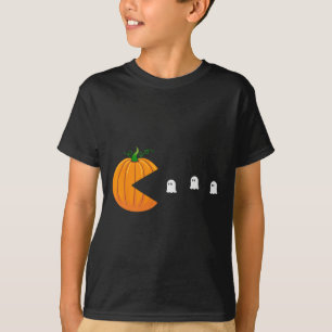 PUMPKIN PIE Eating Ghosts Thanksgiving Day Funny H T-Shirt