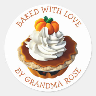 Pumpkin Pie Food Label