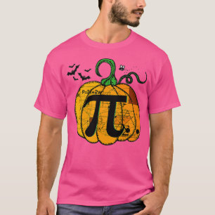 Pumpkin Pie Funny Halloween Thanksgiving Math T-Shirt