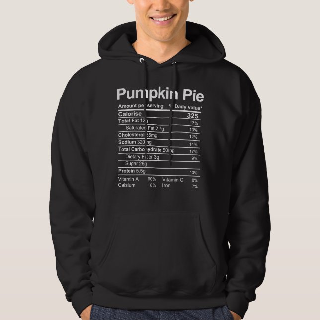 Pumpkin Pie Hoodie (Front)