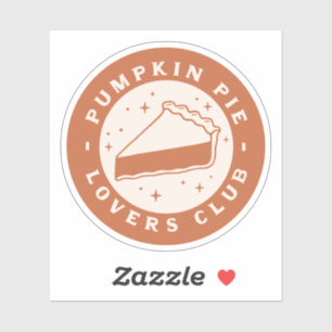 Pumpkin pie lovers club