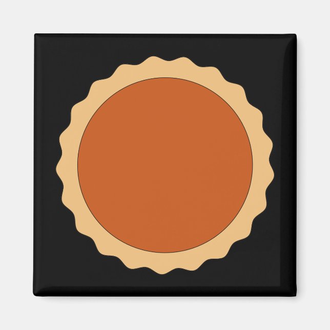 Pumpkin Pie. Magnet (Front)