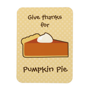 Pumpkin Pie Magnet