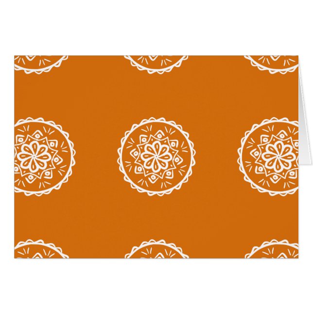 Pumpkin Pie Mandala (Front Horizontal)