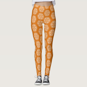 Pumpkin Pie Mandala Leggings