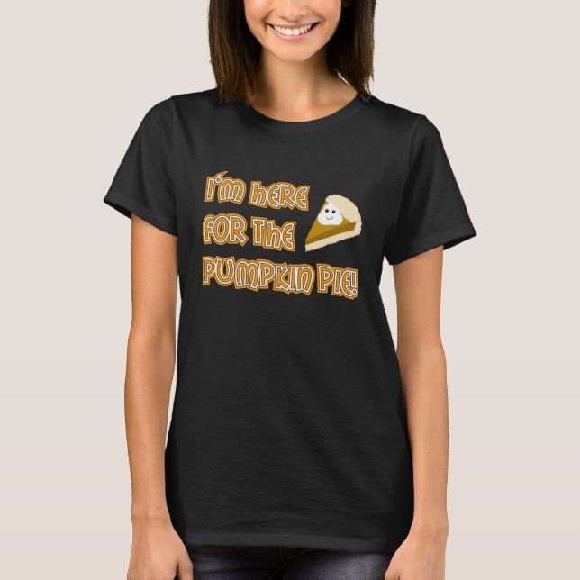 Pumpkin Pie Maternity Shirt (Front)