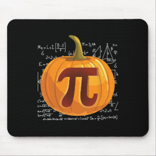 Pumpkin Pie Math Fun Halloween Thanksgiving Pi Day Mouse Pad