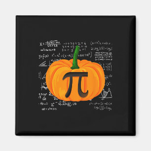 Pumpkin Pie Math Funny Halloween Thanksgiving Pi D Magnet