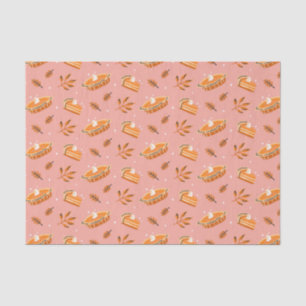 Pumpkin Pie Pattern Tissue Paper