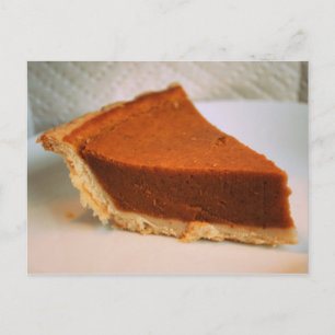 Pumpkin Pie Post Card