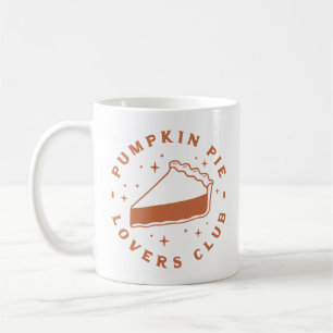 Pumpkin pie quotes cute fall season aesthetic coffee mug