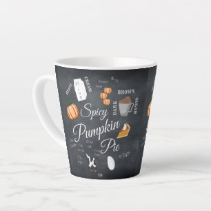 Pumpkin Pie, Spicy Pumpkin Pie Latte Mug