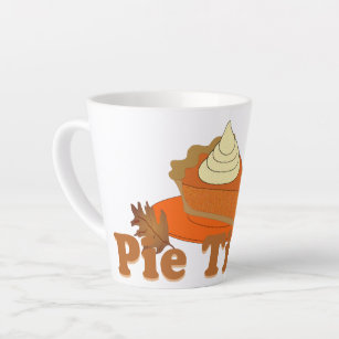 Pumpkin Pie Time Thanksgiving Latte Mug