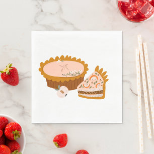 Pumpkin Pies Napkin