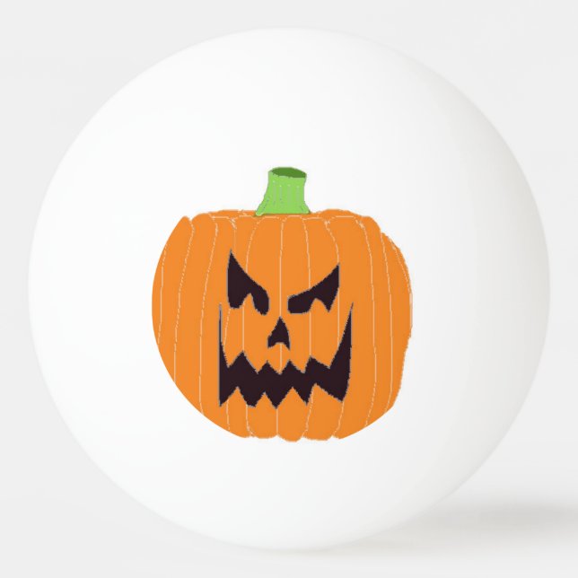 Pumpkin Ping Pong Balls (Back)